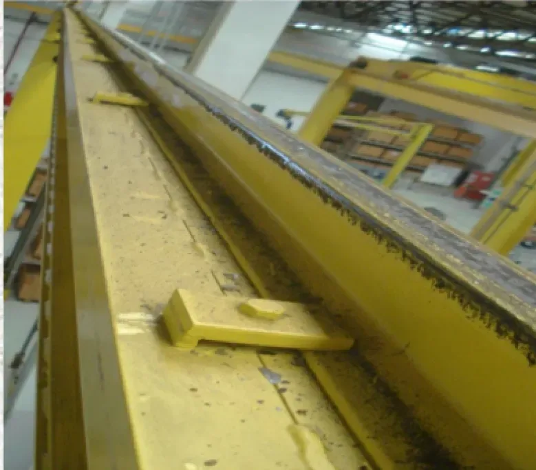 Caminho de Rolamento para Pontes Rolantes